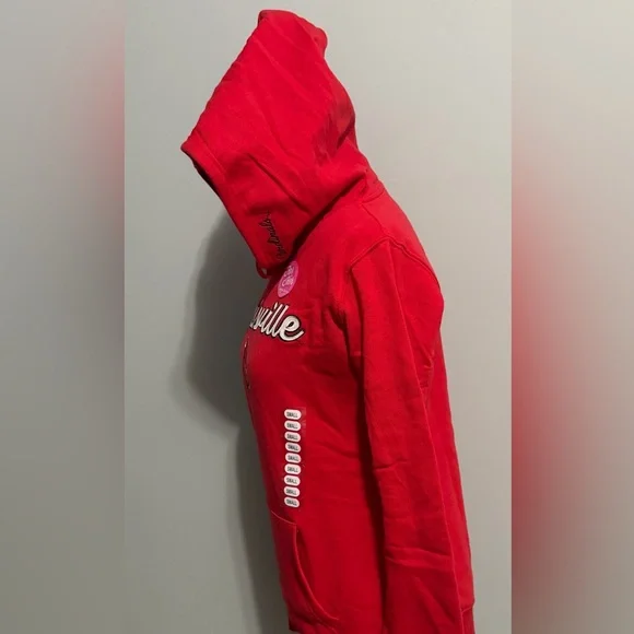 Red Louisville Hoodie - Picture 2 of 14